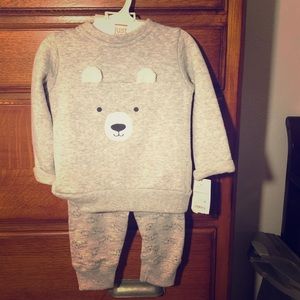 Carters 2 Piece Gray outfit